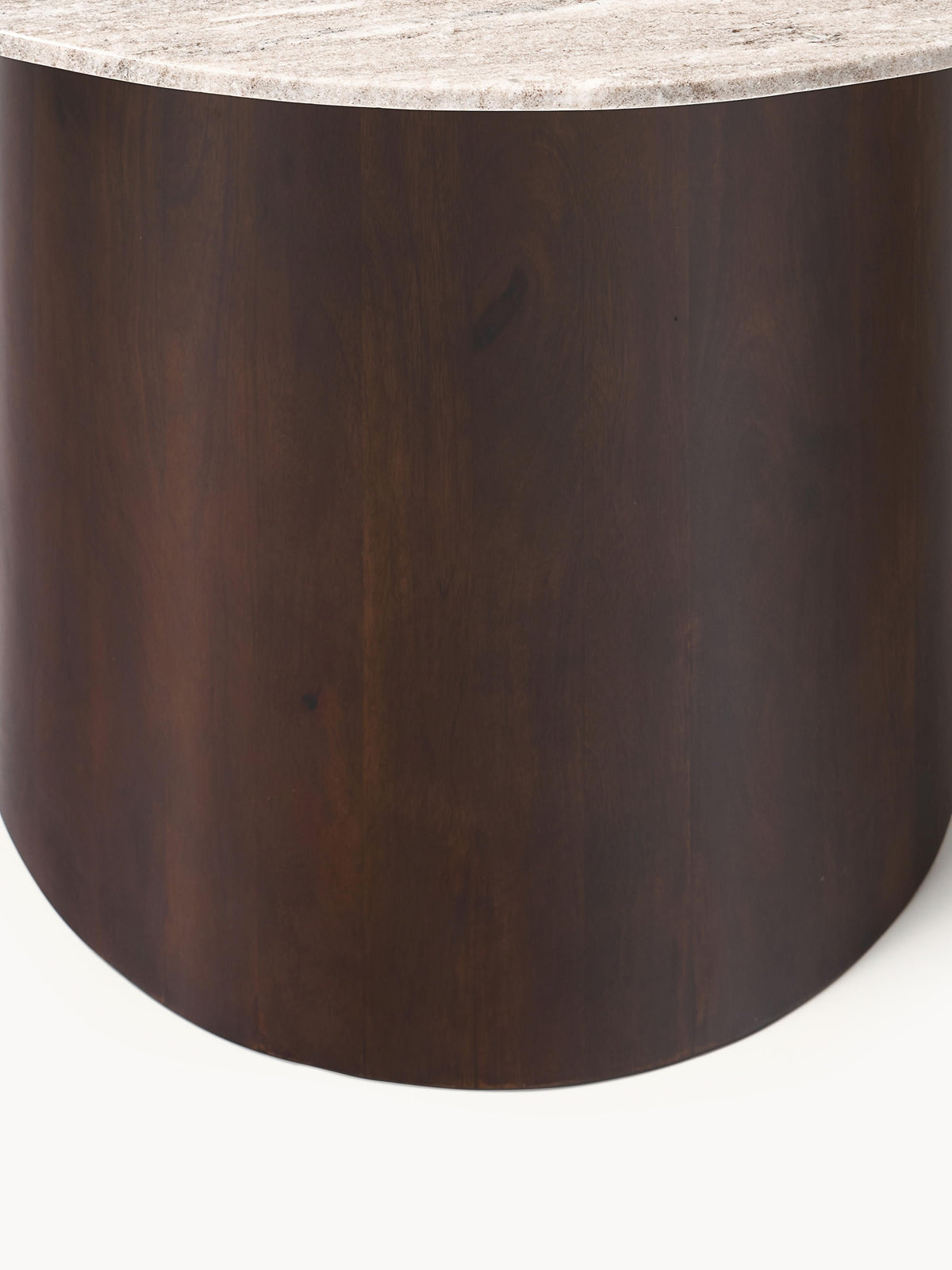 Abvella Round Dining Table in Marble, Ø 120 cm