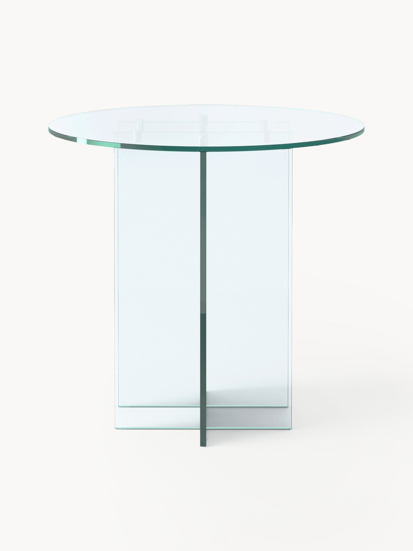 Anoursa Round Glass Dining Table, in Various Sizes