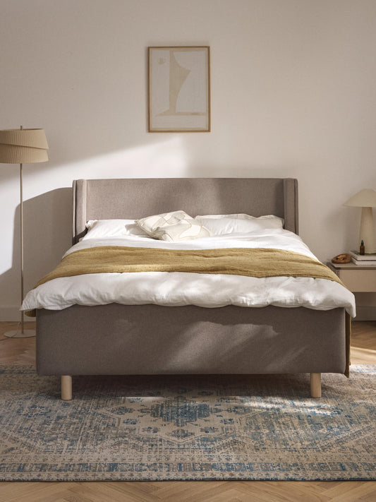 Archessa Upholstered Bed with Drawers