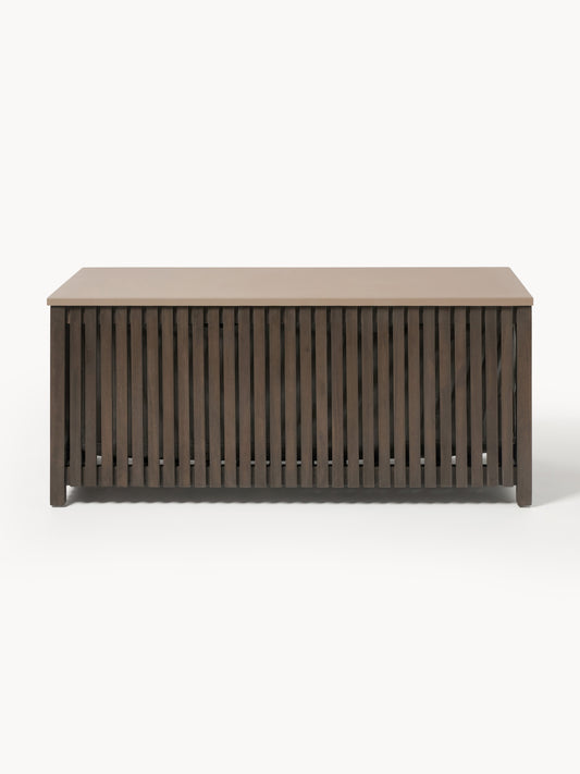 Arkriva Acacia Wood Garden Storage Box with Insert, W 129 cm