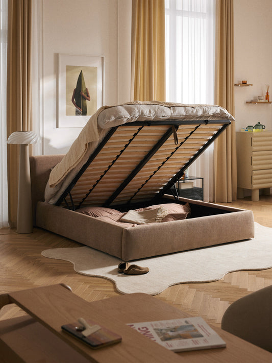 Clorenza Upholstered Storage Bed
