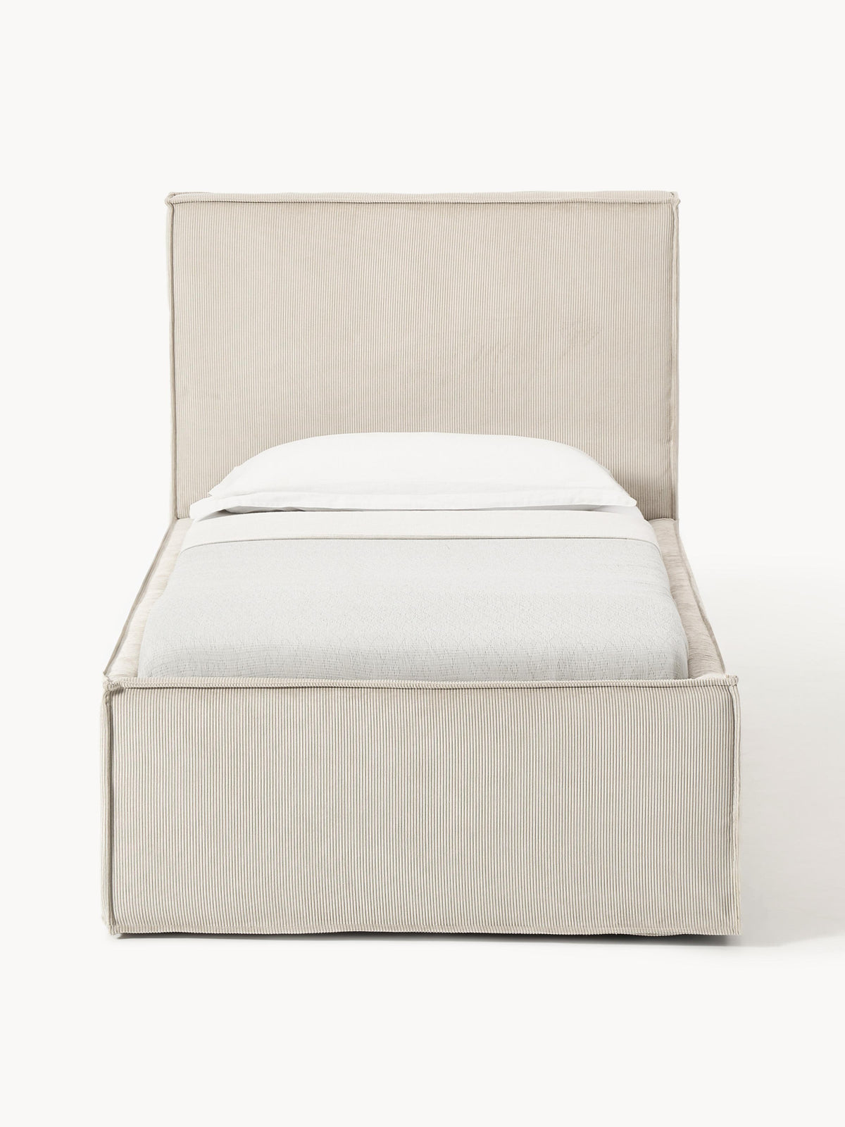 Drescano Single Bed in Corduroy