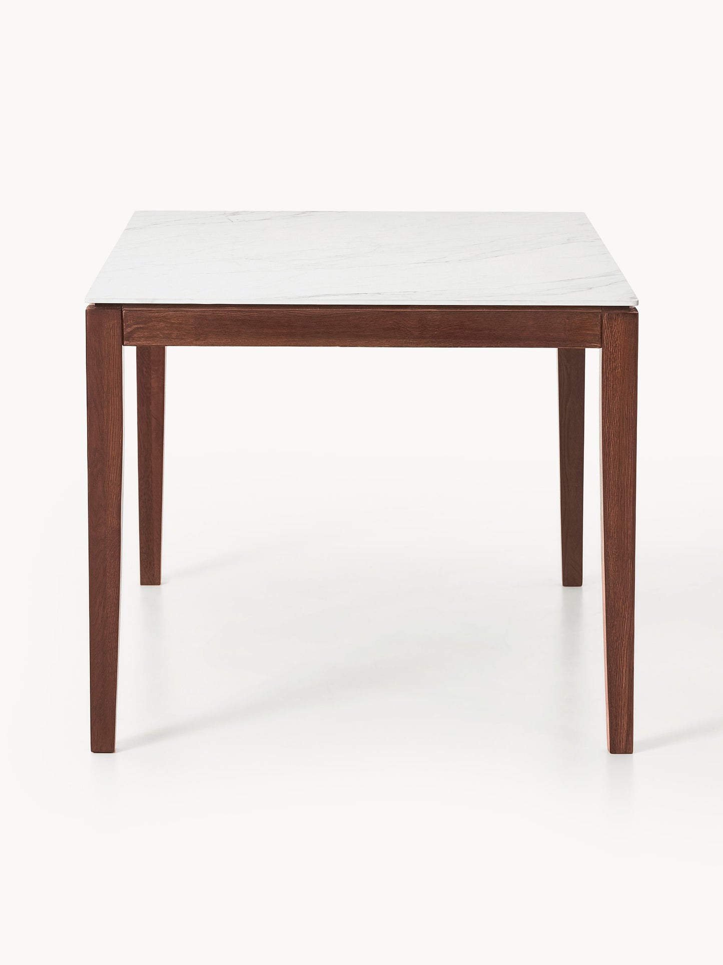 Jackrado Dining Table with Marble-Look Tabletop, in Various Sizes