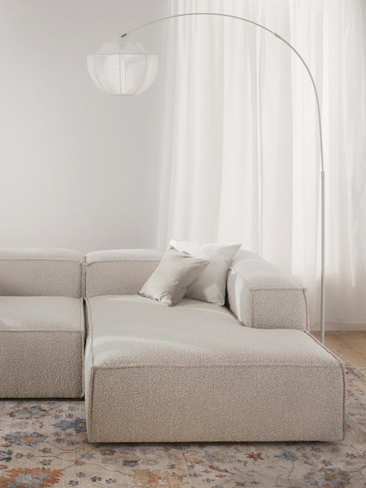 Lenzano Bouclé Ottoman Corner Module