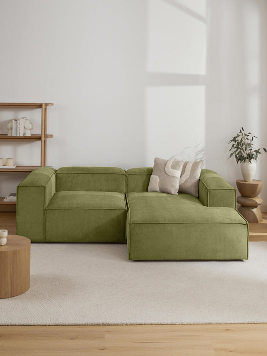 Lenzano Corduroy Ottoman Corner Module