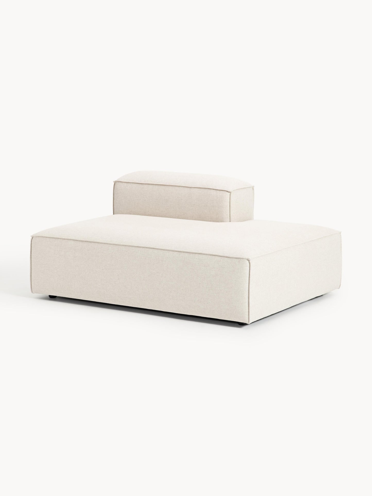 Lenzano Linen Blend Ottoman Module