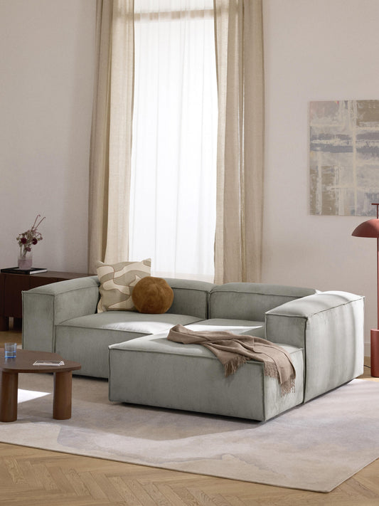 Lenzano Modular Corner Sofa (2-Seater) in Corduroy