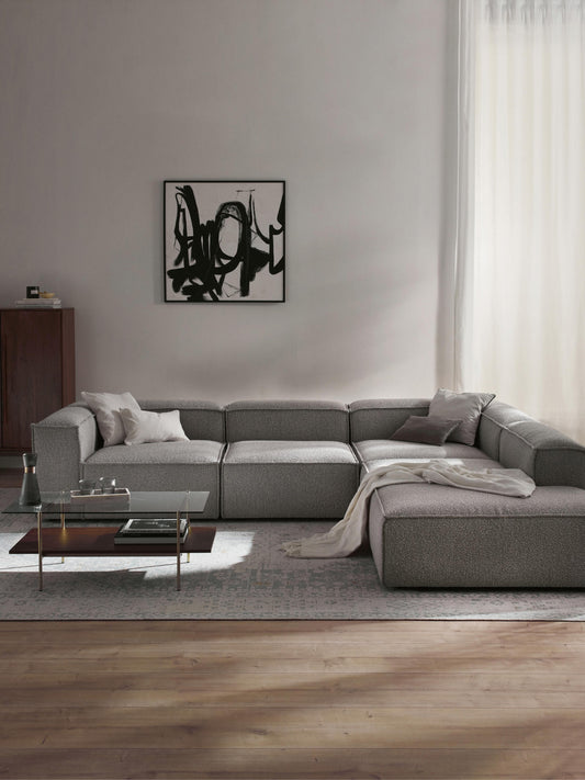 Lenzano XL Modular Bouclé Corner Sofa (4-Seater)