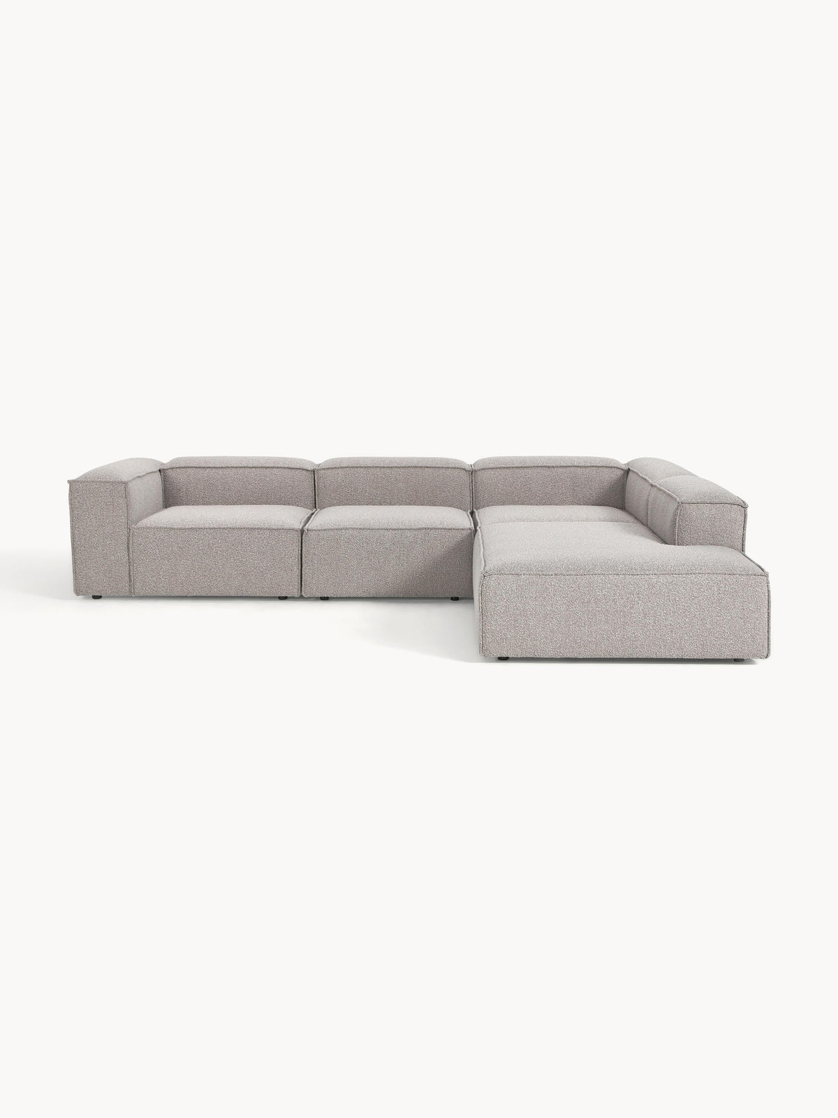 Lenzano XL Modular Bouclé Corner Sofa (4-Seater)