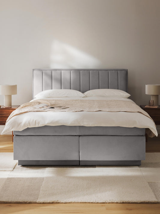 Livbella Box Spring Bed with Storage
