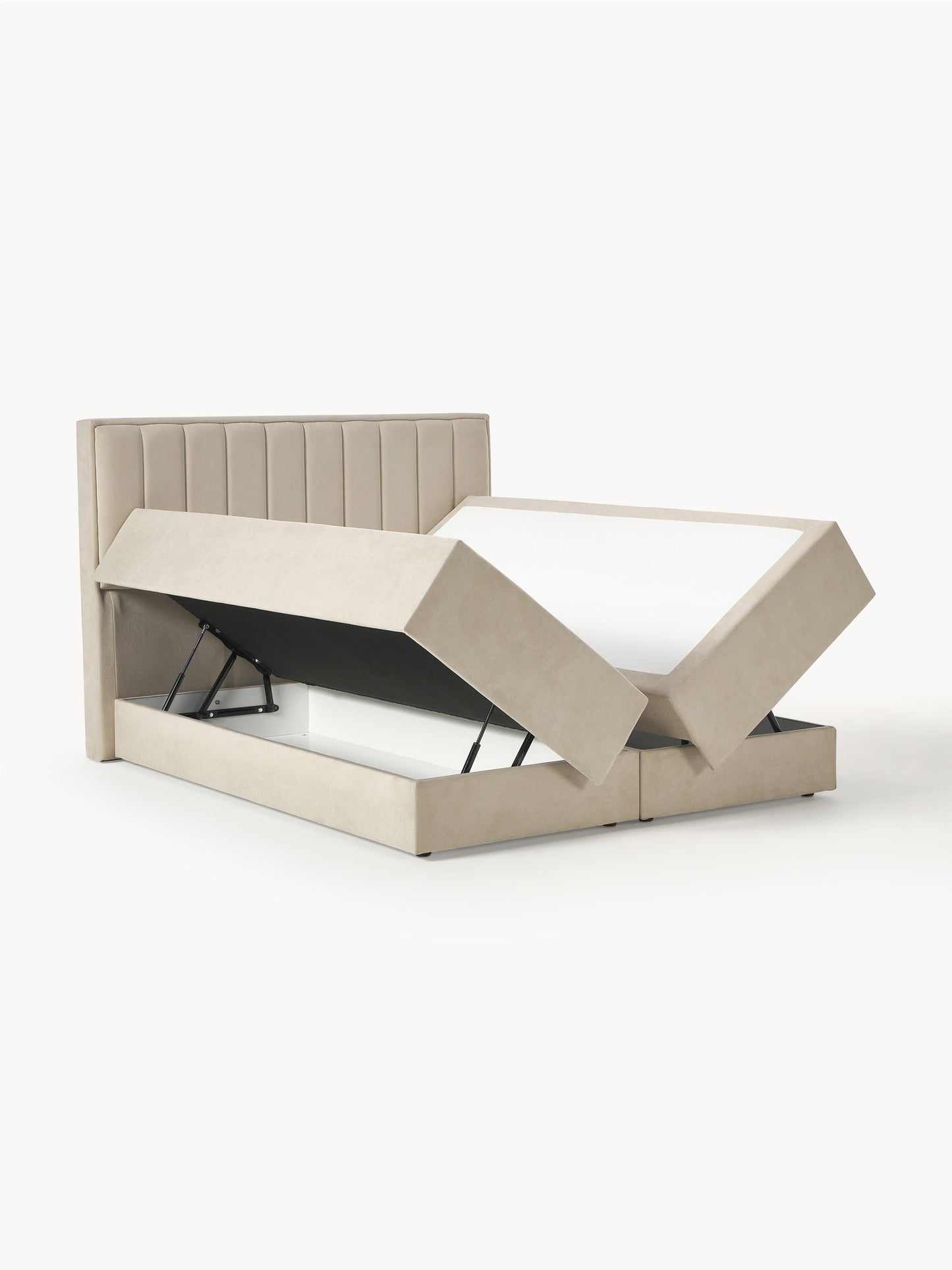 Livbella Box Spring Bed with Storage