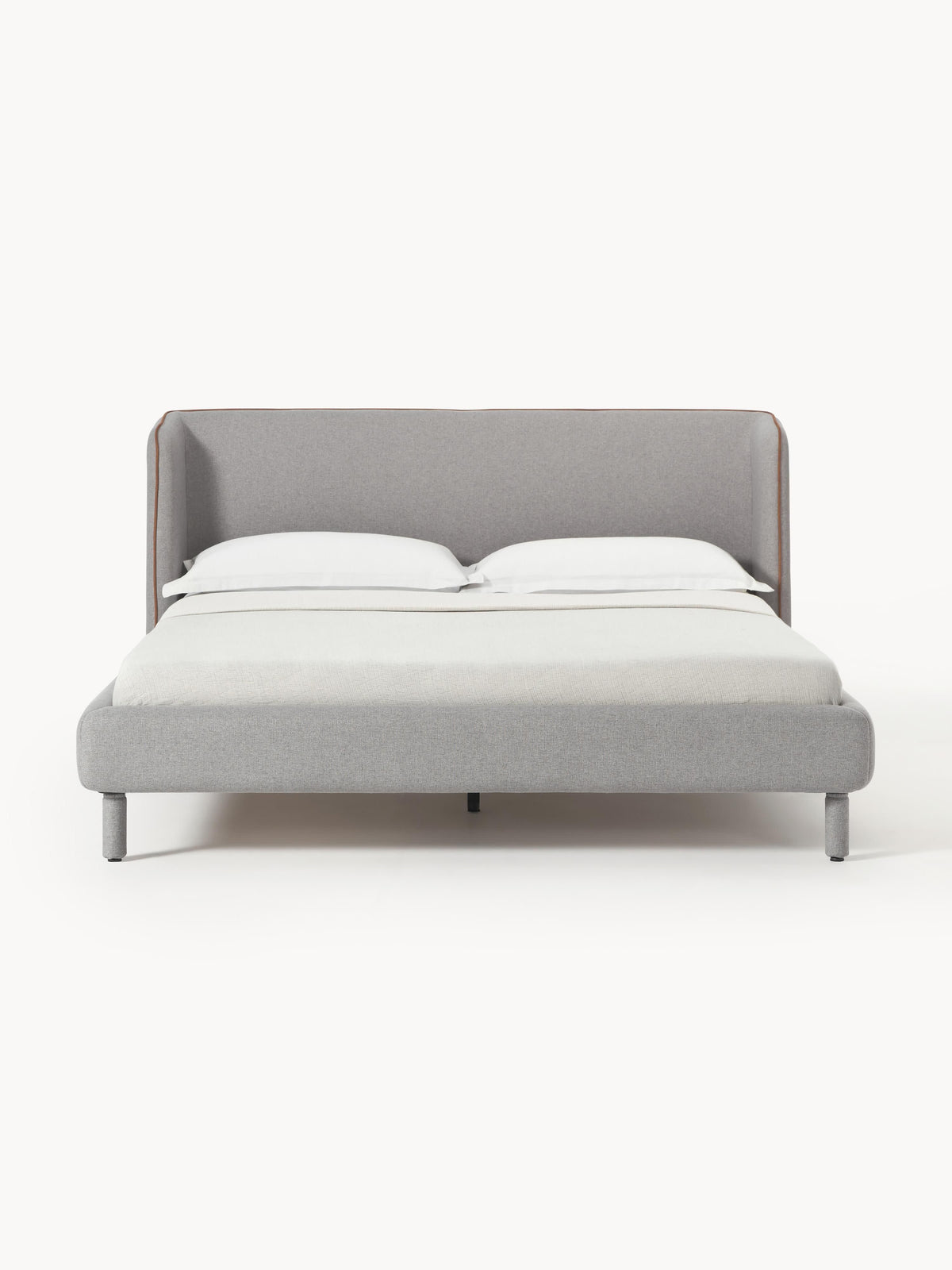 Lumbria Upholstered Bed with Headboard