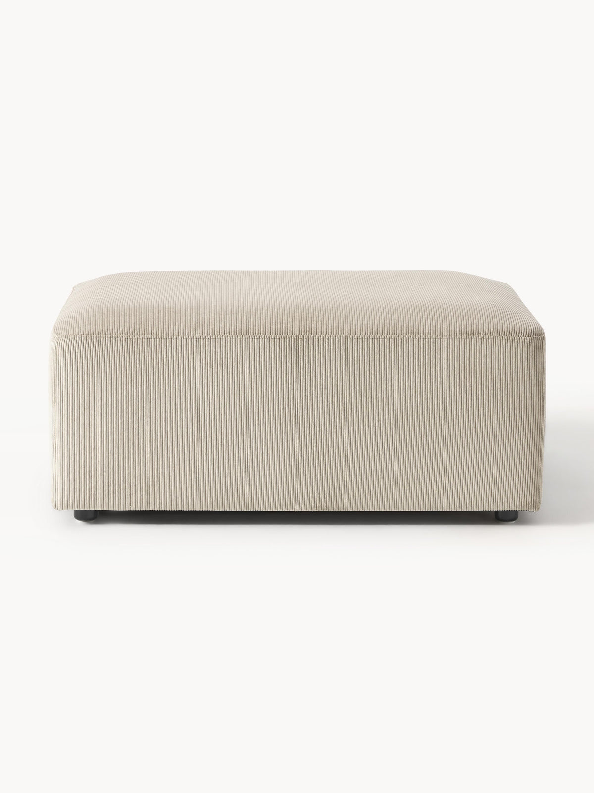 Melriva Stool in Corduroy, W 99 x D 72 cm