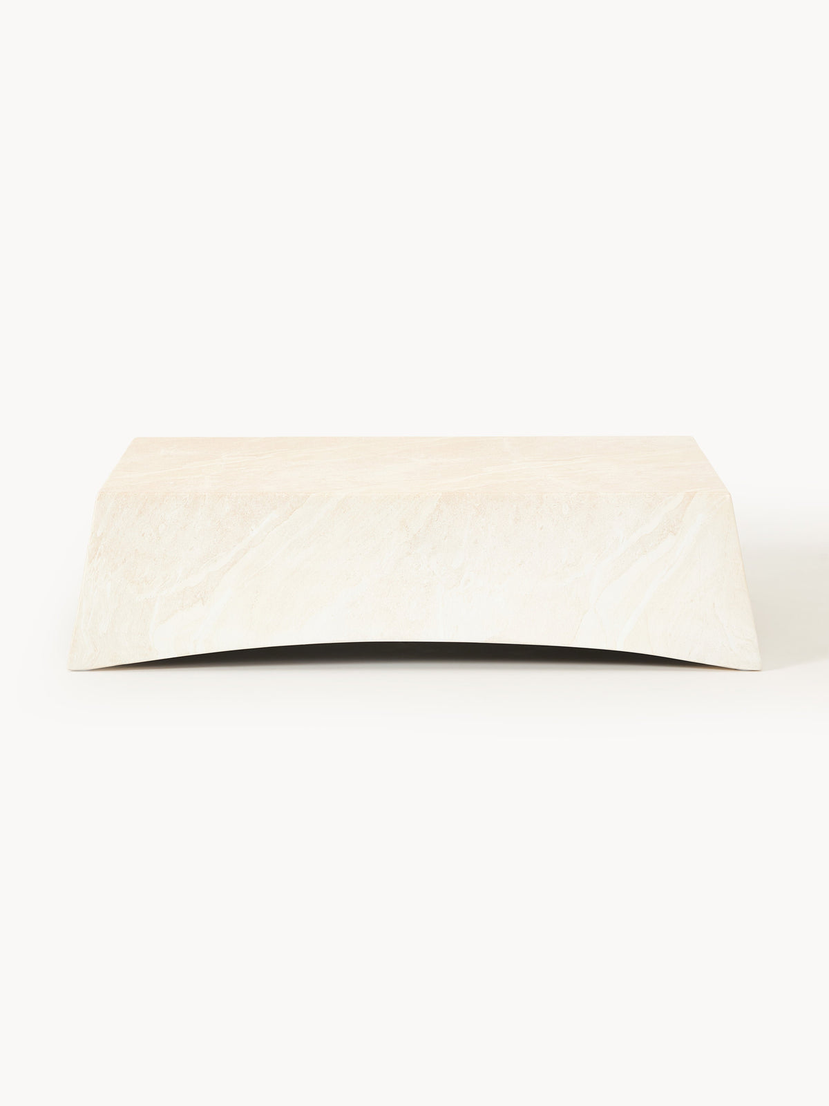 Mohrada Indoor & Outdoor Coffee Table in Travertine Look, W 120 cm