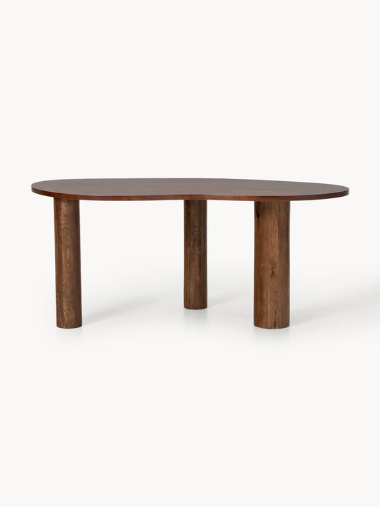 Narbell Oak Dining Table with Organic Shape, in Various Sizes