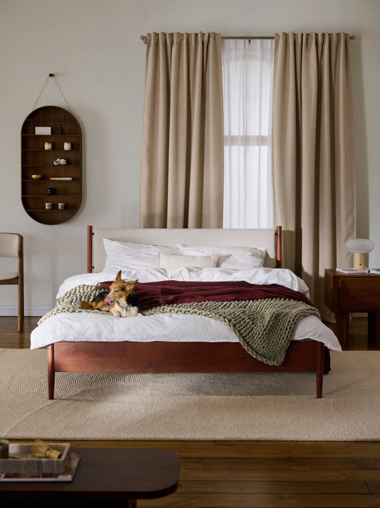 Paulmar Mango Wood Bed
