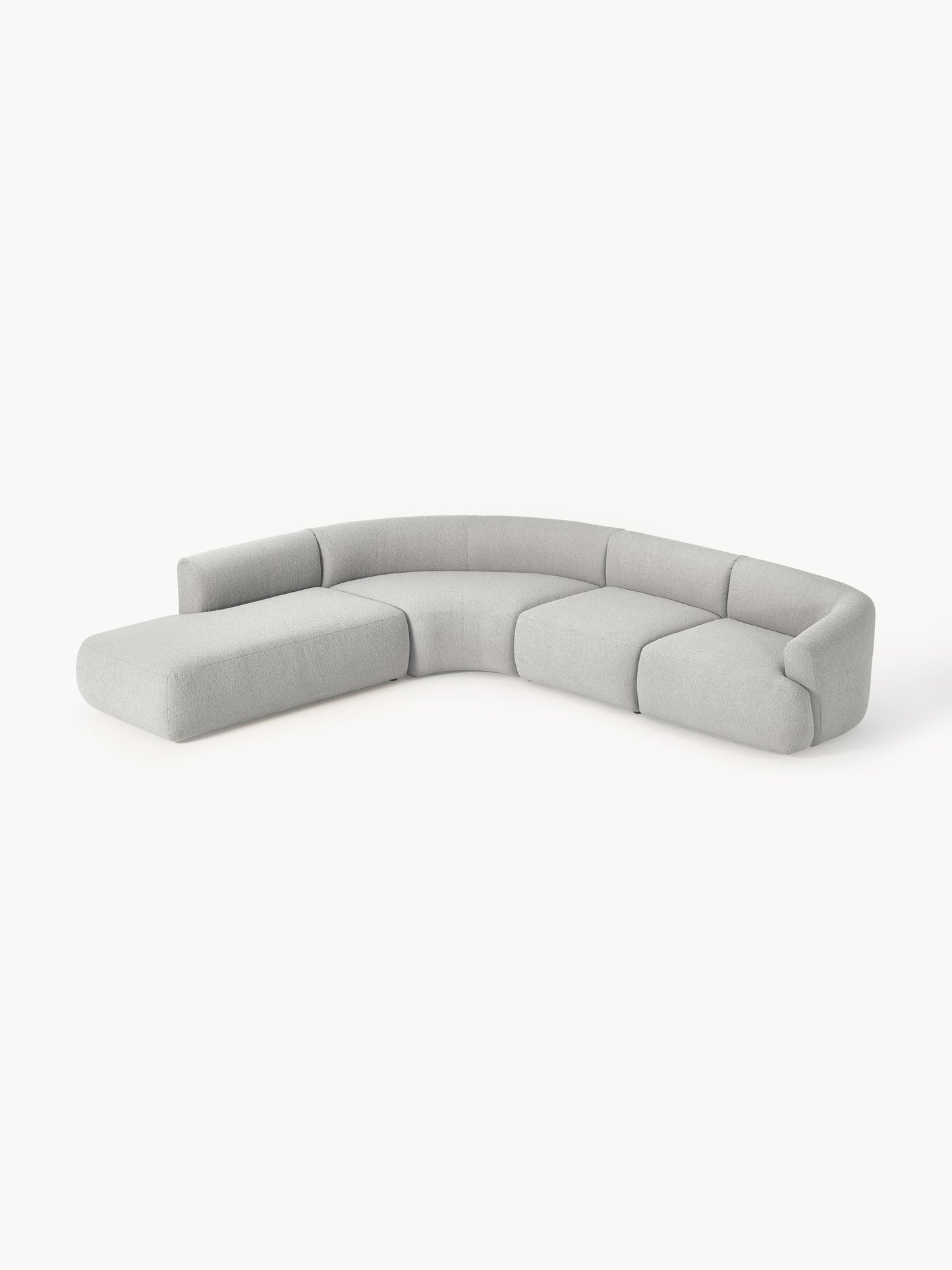 Sofvella Modular Corner Sofa in Bouclé (4-Seater)