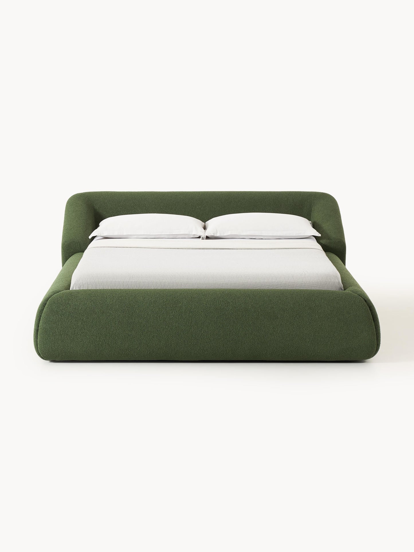 Sofvella Upholstered Bed in Bouclé