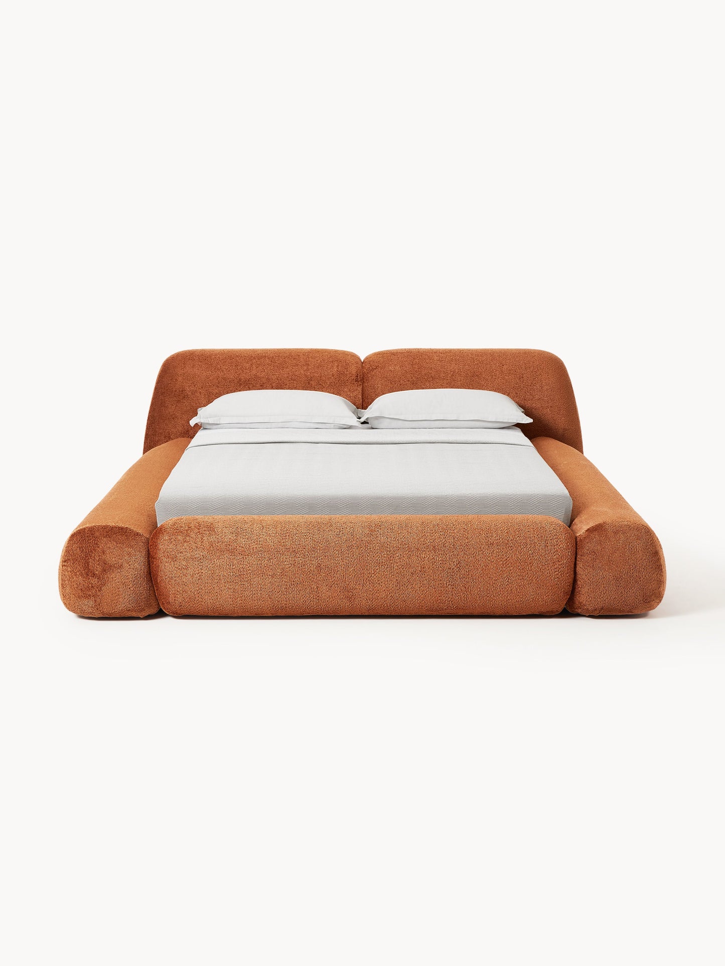 Wolstena Teddy Bouclé Upholstered Bed