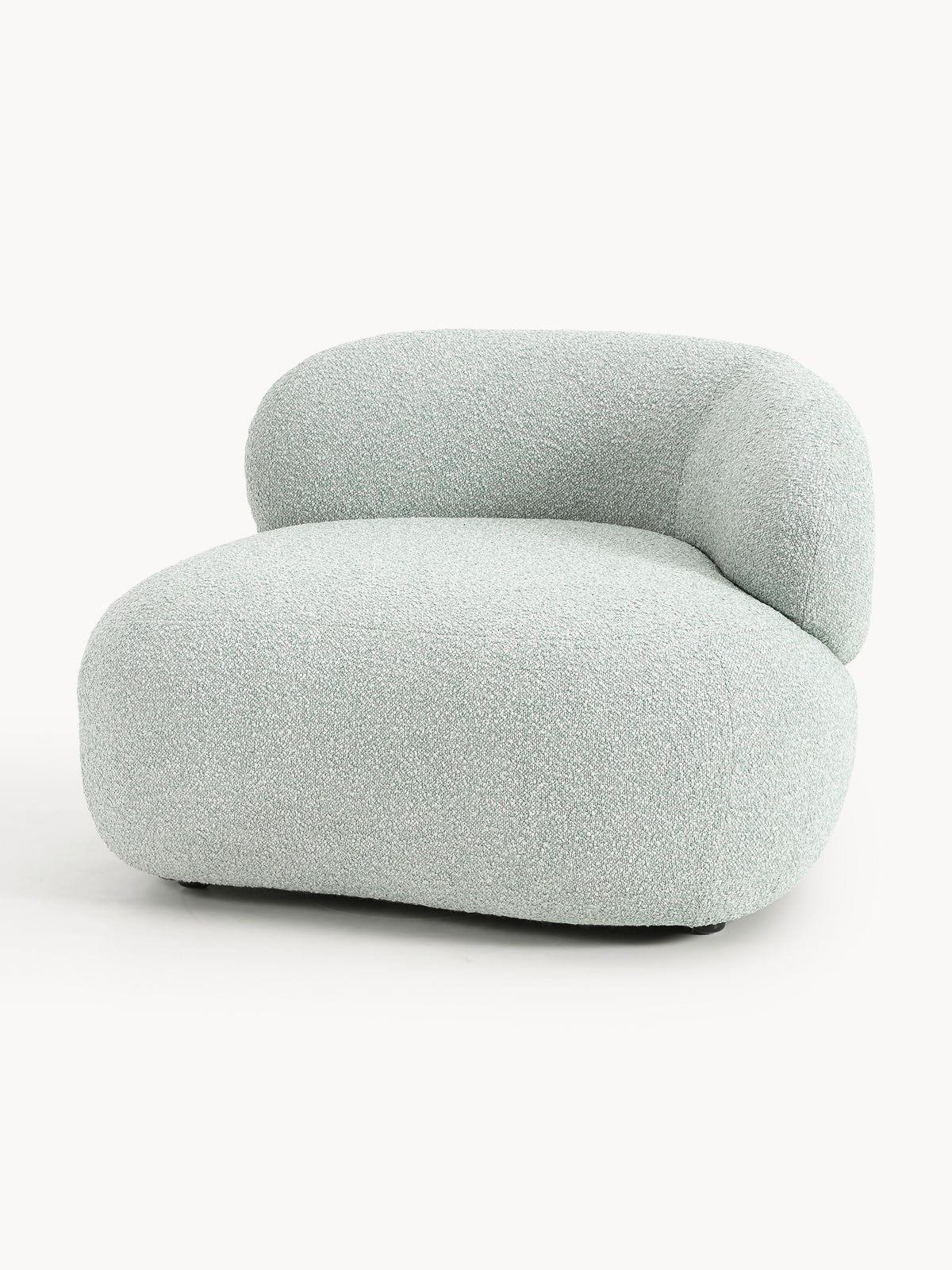 Alvira Lounge Chair in Bouclé