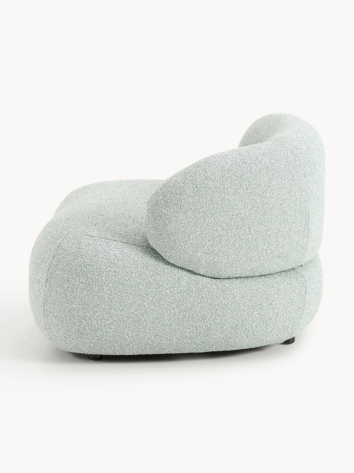 Alvira Lounge Chair in Bouclé