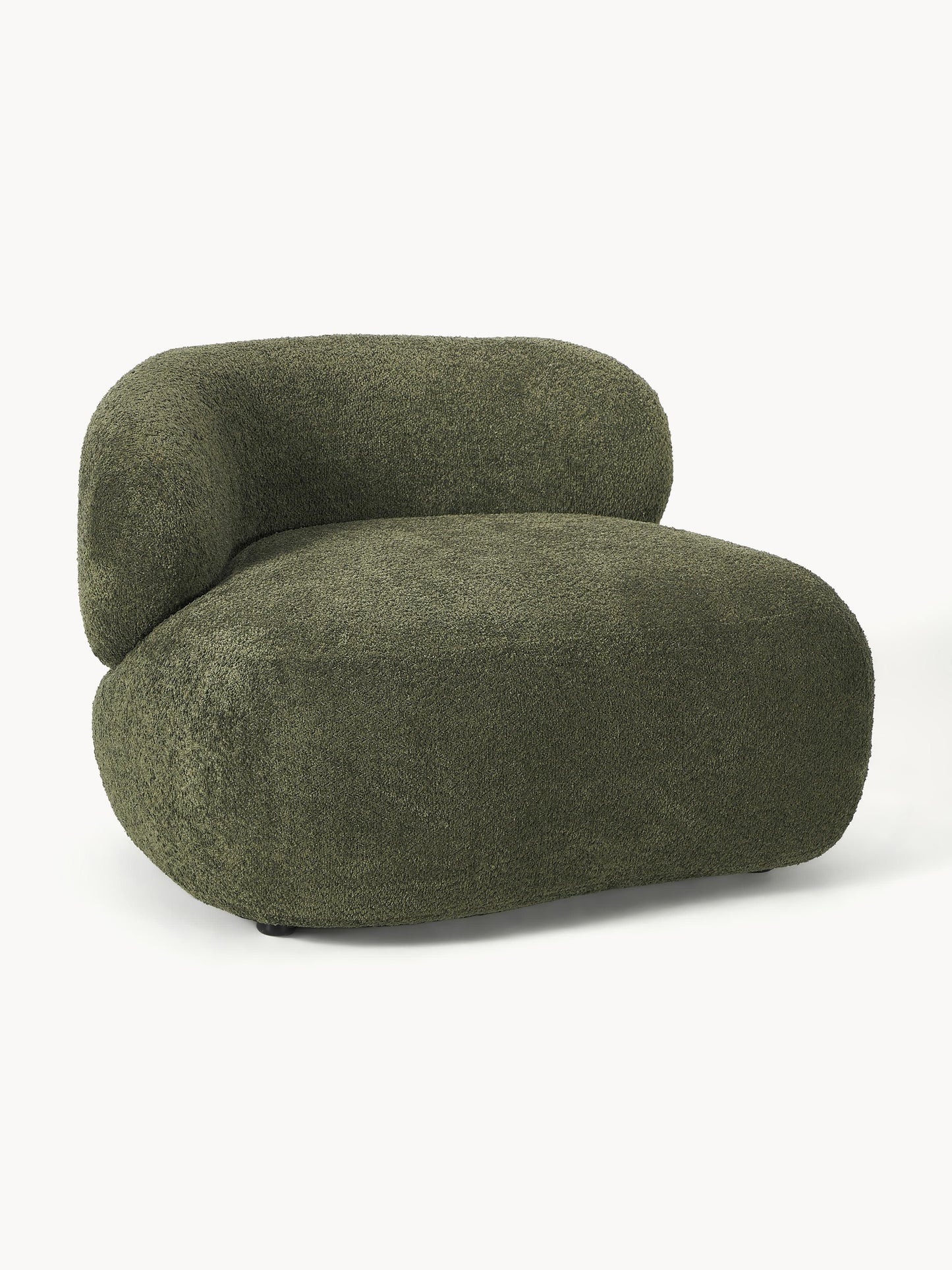 Alvira Lounge Chair in Teddy Bouclé