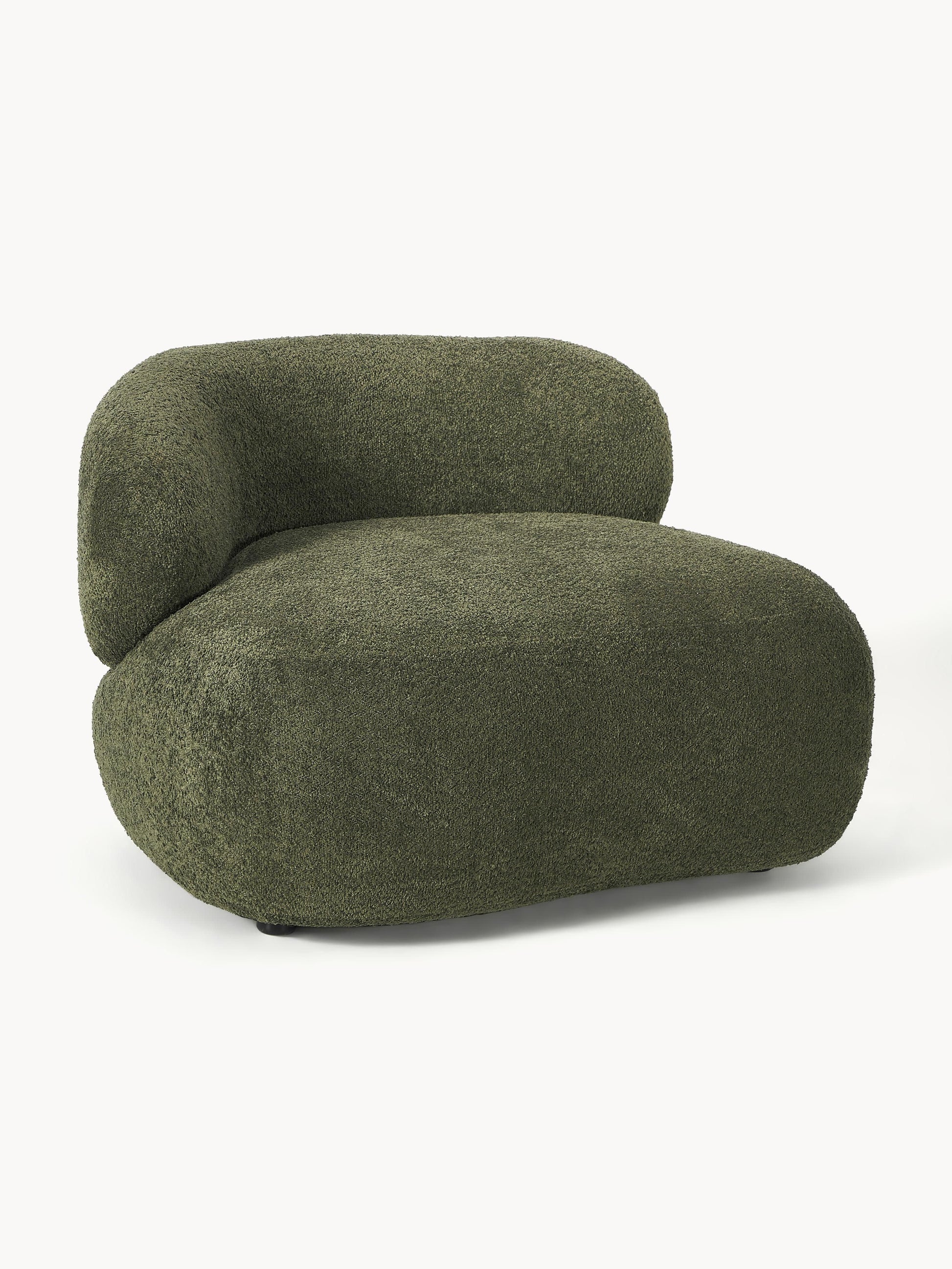 Alvira Lounge Chair in Teddy Bouclé