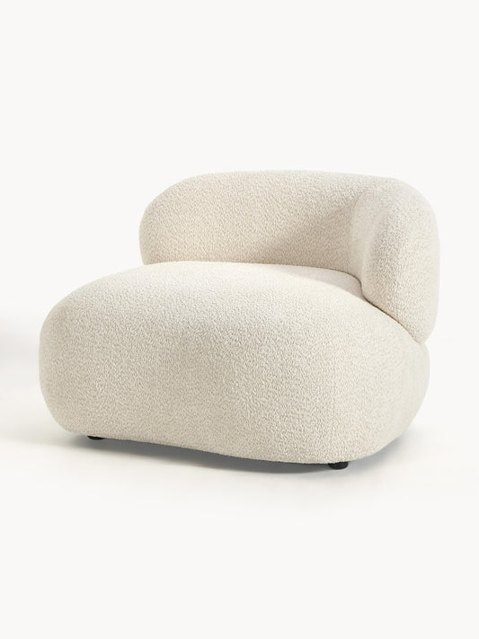 Alvira Lounge Chair in Teddy Bouclé