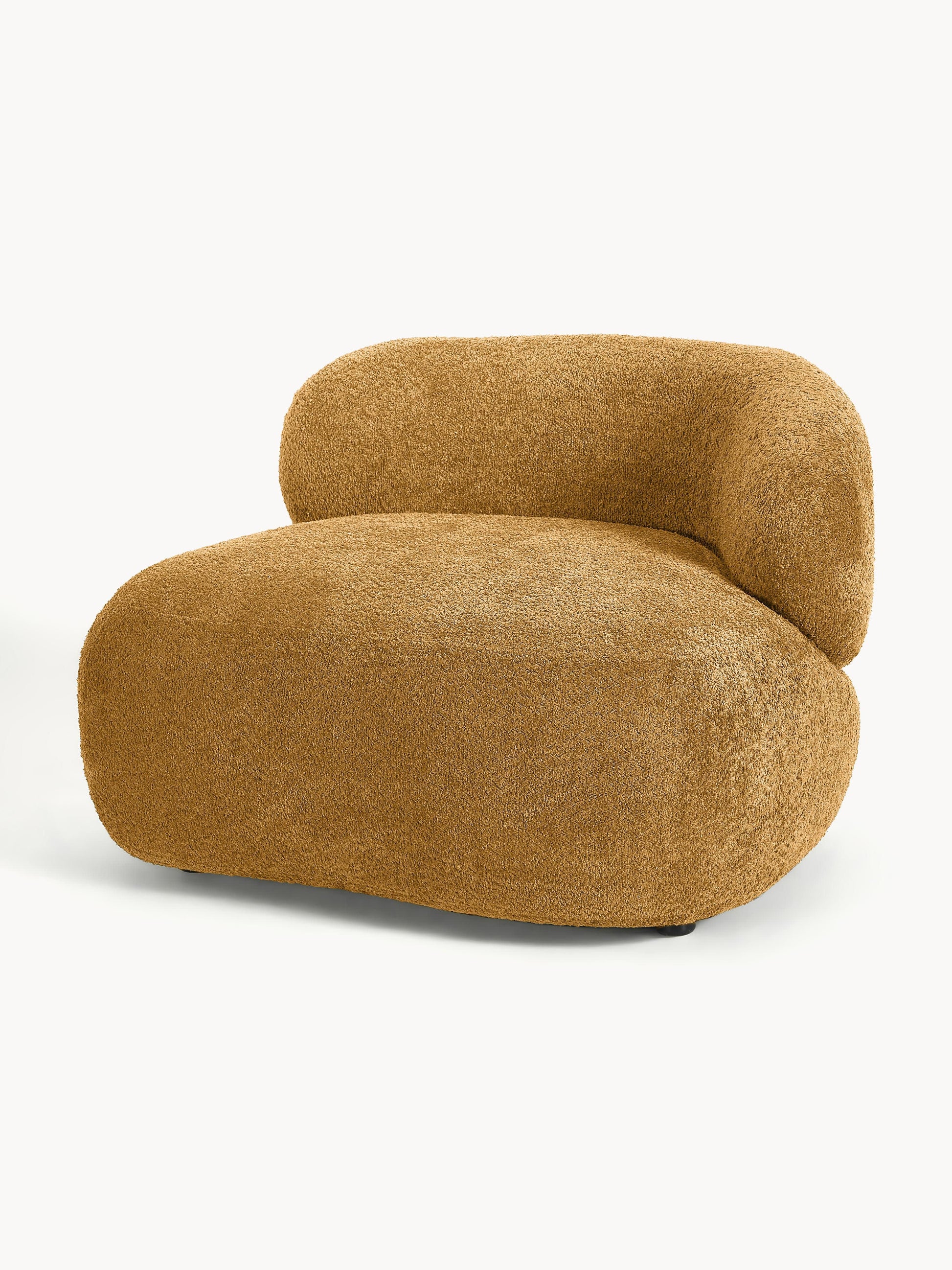 Alvira Lounge Chair in Teddy Bouclé