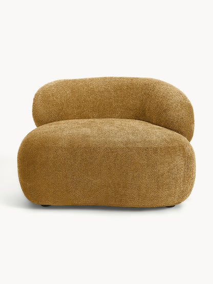 Alvira Lounge Chair in Teddy Bouclé