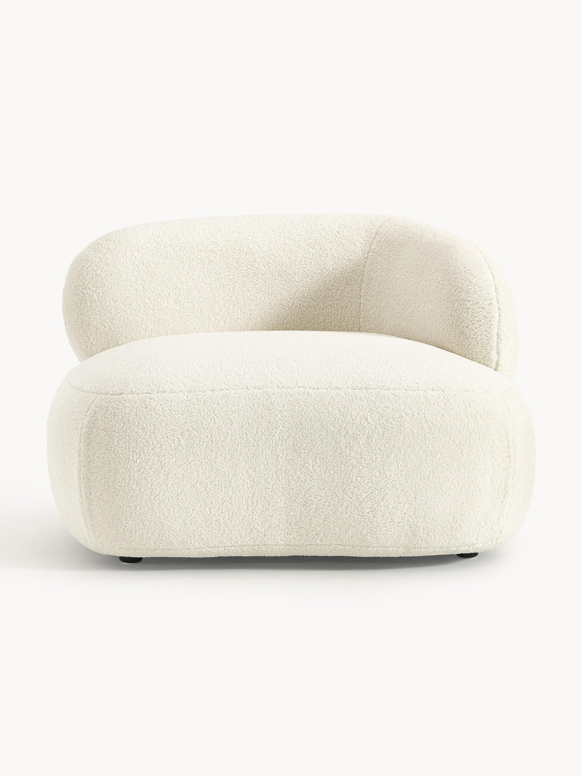 Alvira Lounge Chair in Teddy Fur