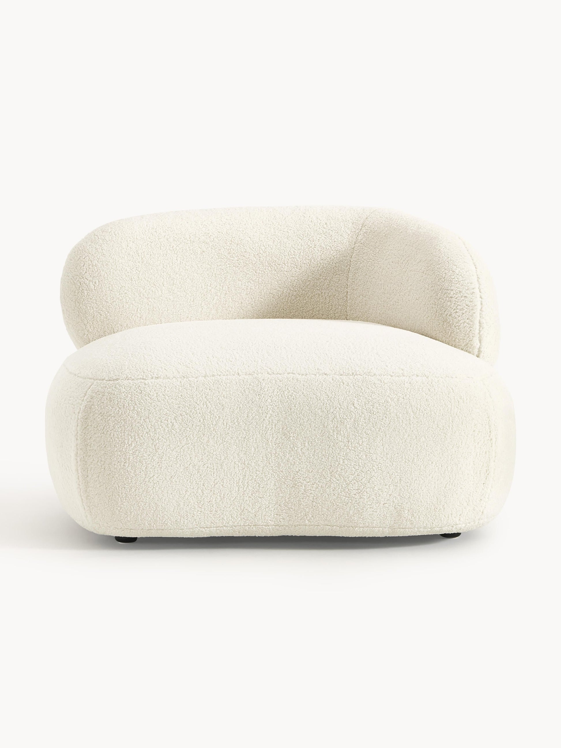 Alvira Lounge Chair in Teddy Fur