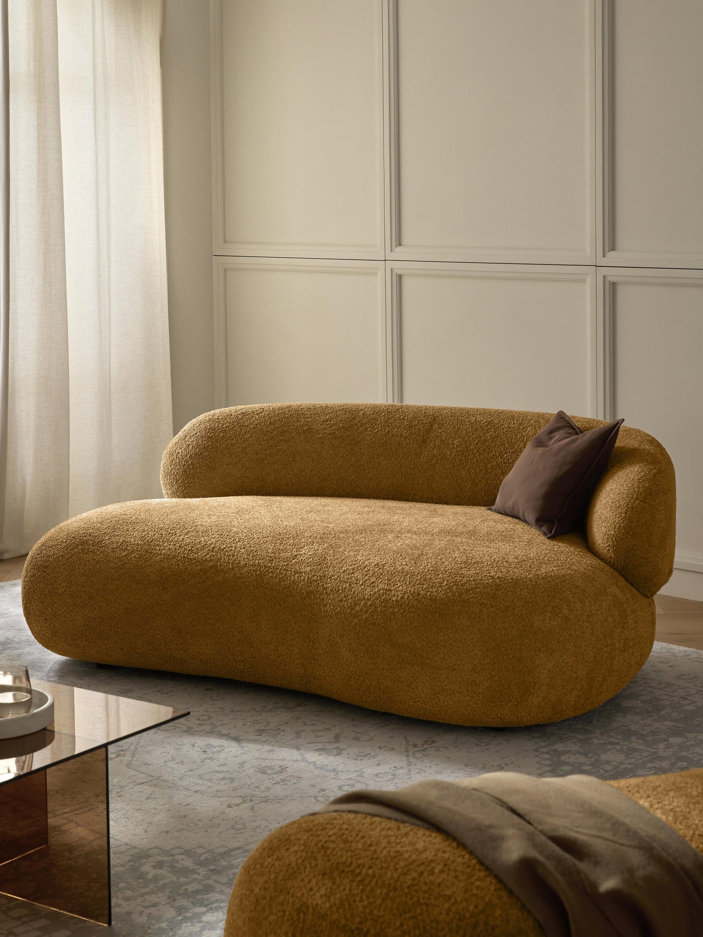 Alvira Teddy Bouclé Sofa (2-Seater)