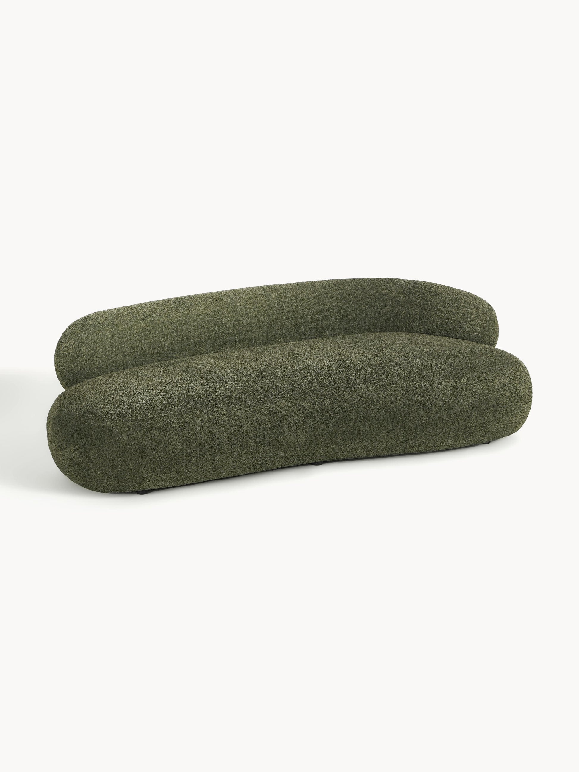 Alvira Teddy Bouclé Sofa (3-Seater)
