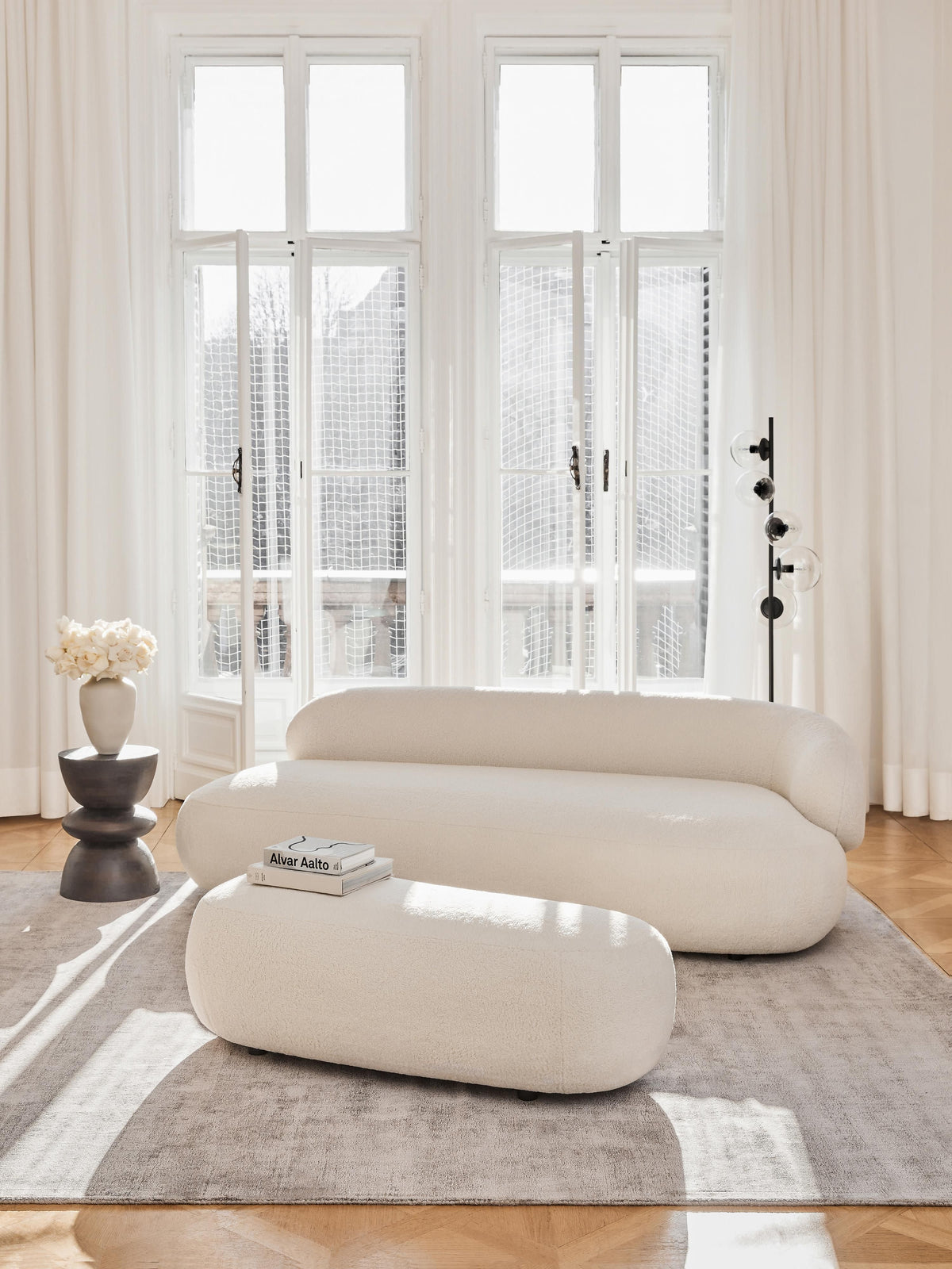 Alvira Teddy Sofa (3-Seater)