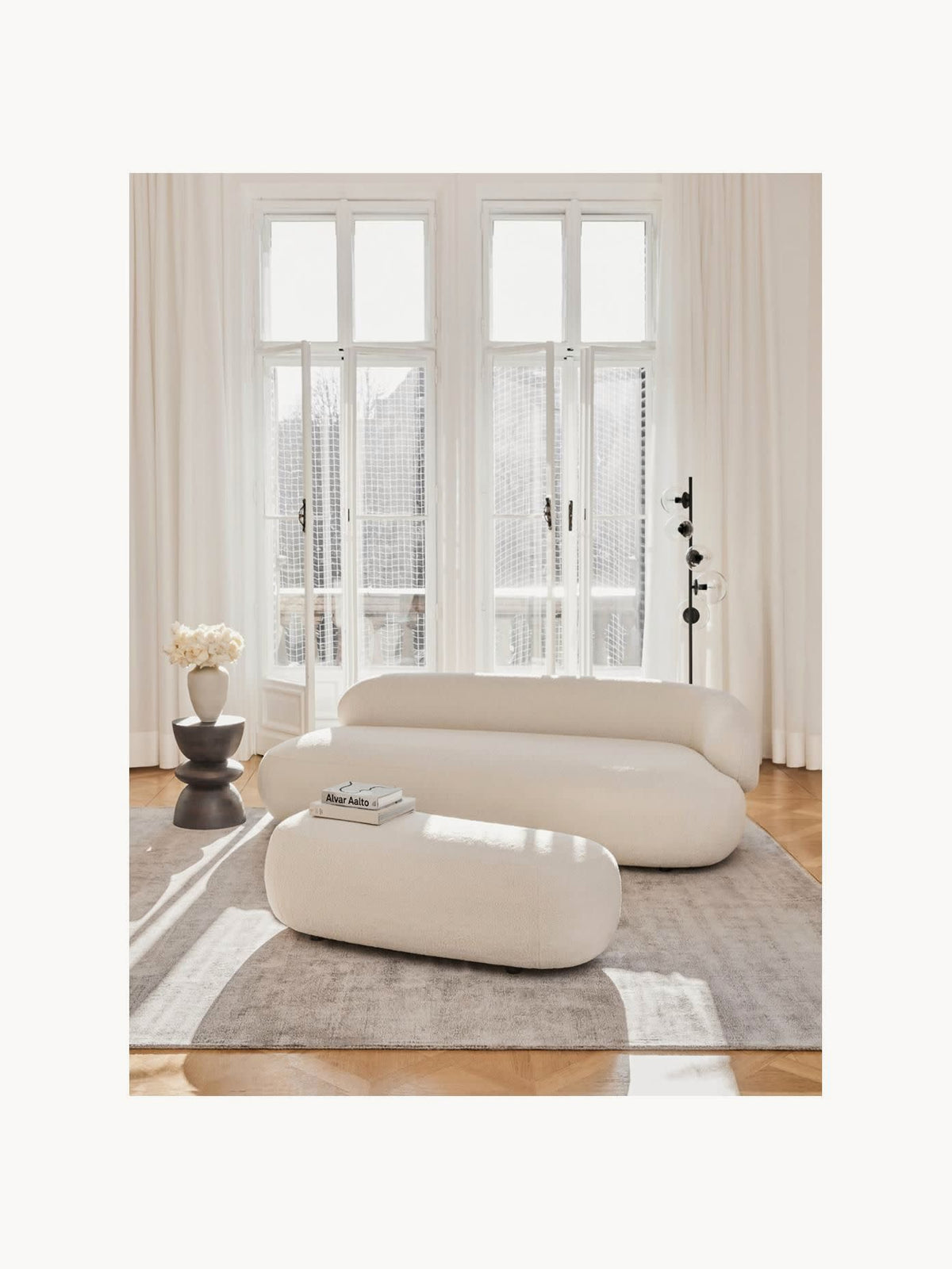 Alvira Teddy Sofa (3-Seater)