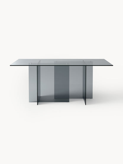 Anoursa Glass Dining Table, 180 x 90 cm