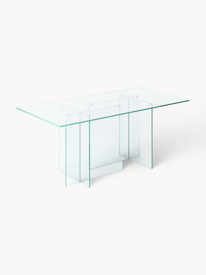 Anoursa Glass Dining Table, 180 x 90 cm