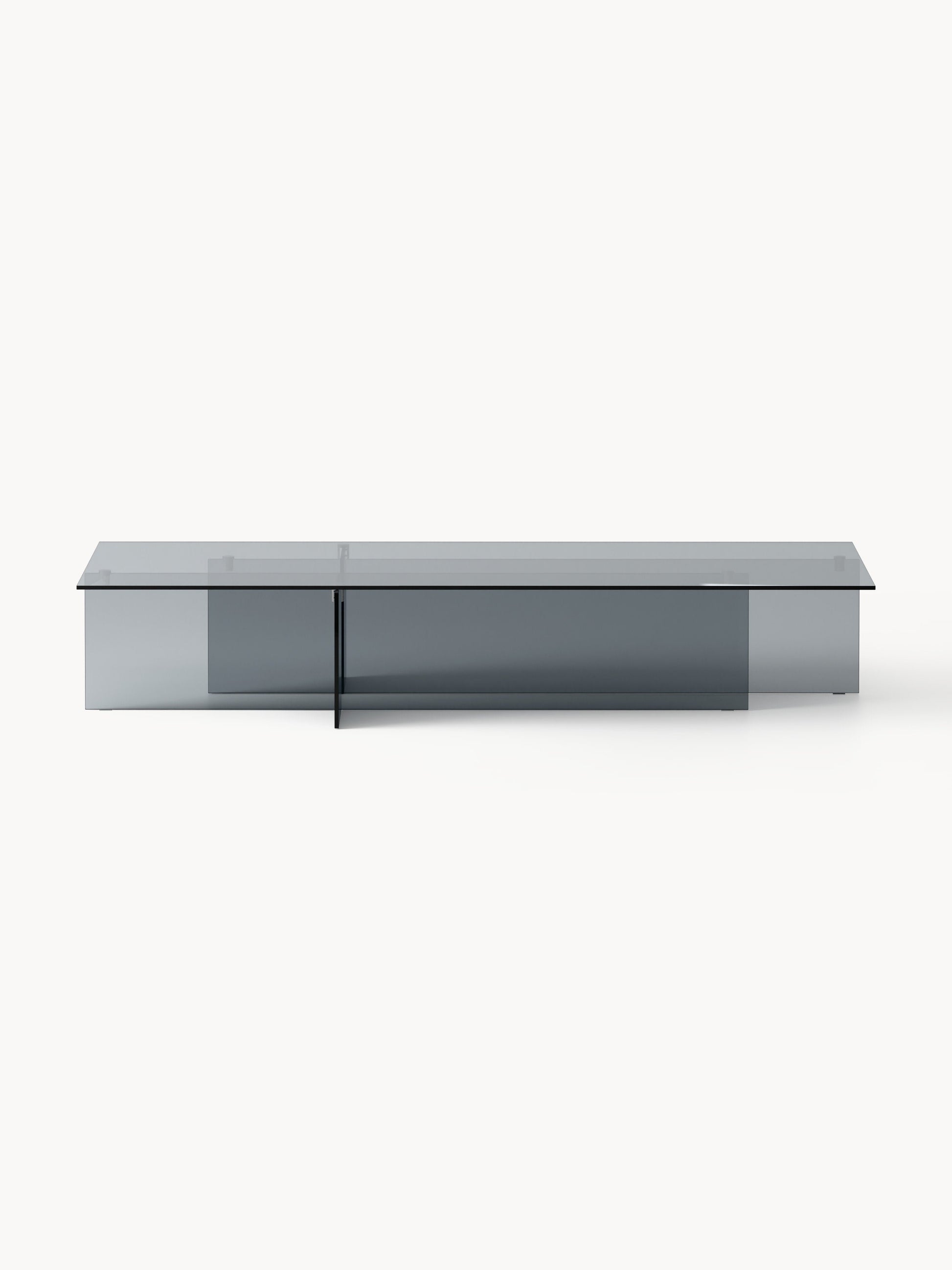 Anoursa Large Glass Coffee Table, W 160 cm