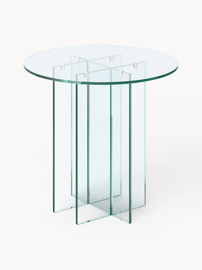 Anoursa Round Glass Dining Table, in Various Sizes