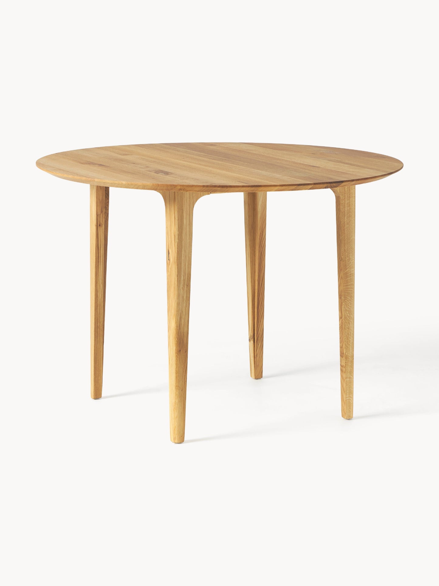 Archano Round Oak Dining Table, Ø 110 cm