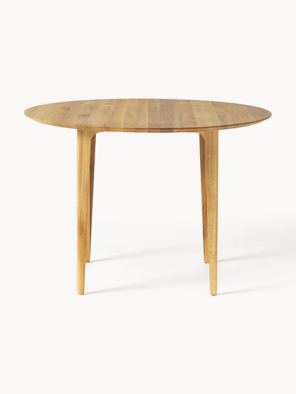 Archano Round Oak Dining Table, Ø 110 cm