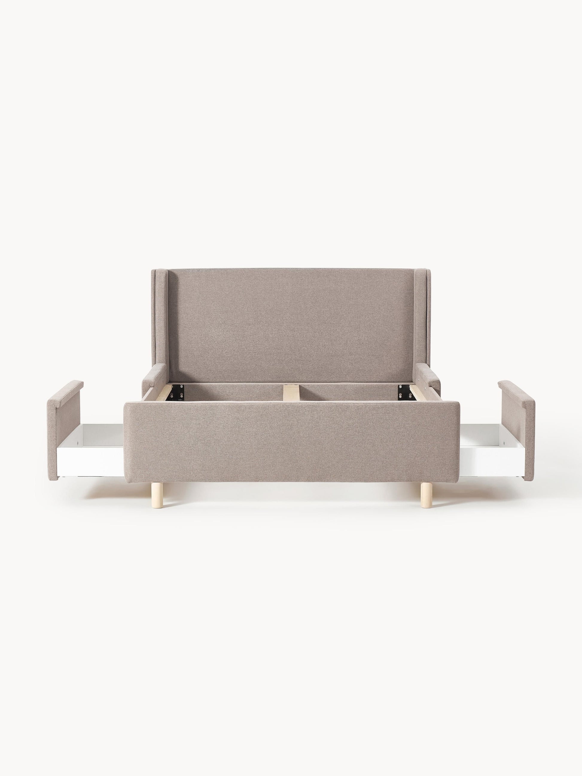 Archessa Upholstered Bed with Drawers