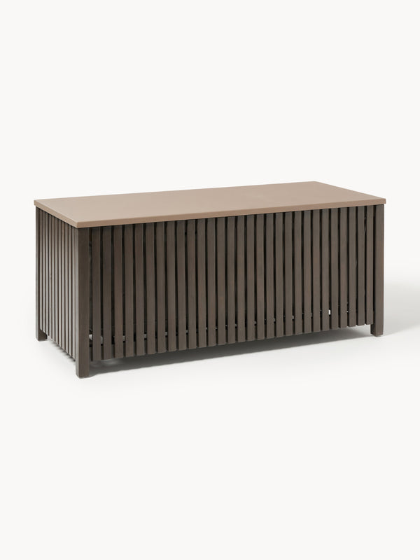Arkriva Acacia Wood Garden Storage Box with Insert, W 129 cm