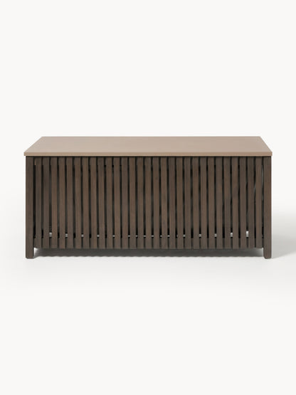 Arkriva Acacia Wood Garden Storage Box with Insert, W 129 cm