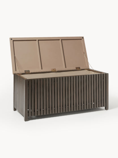 Arkriva Acacia Wood Garden Storage Box with Insert, W 129 cm
