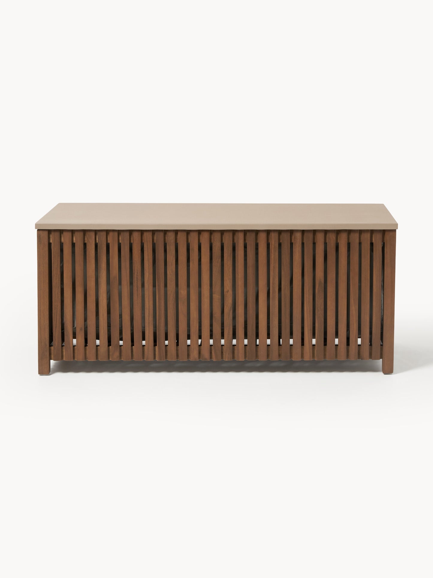 Arkriva Acacia Wood Garden Storage Box with Insert, W 129 cm