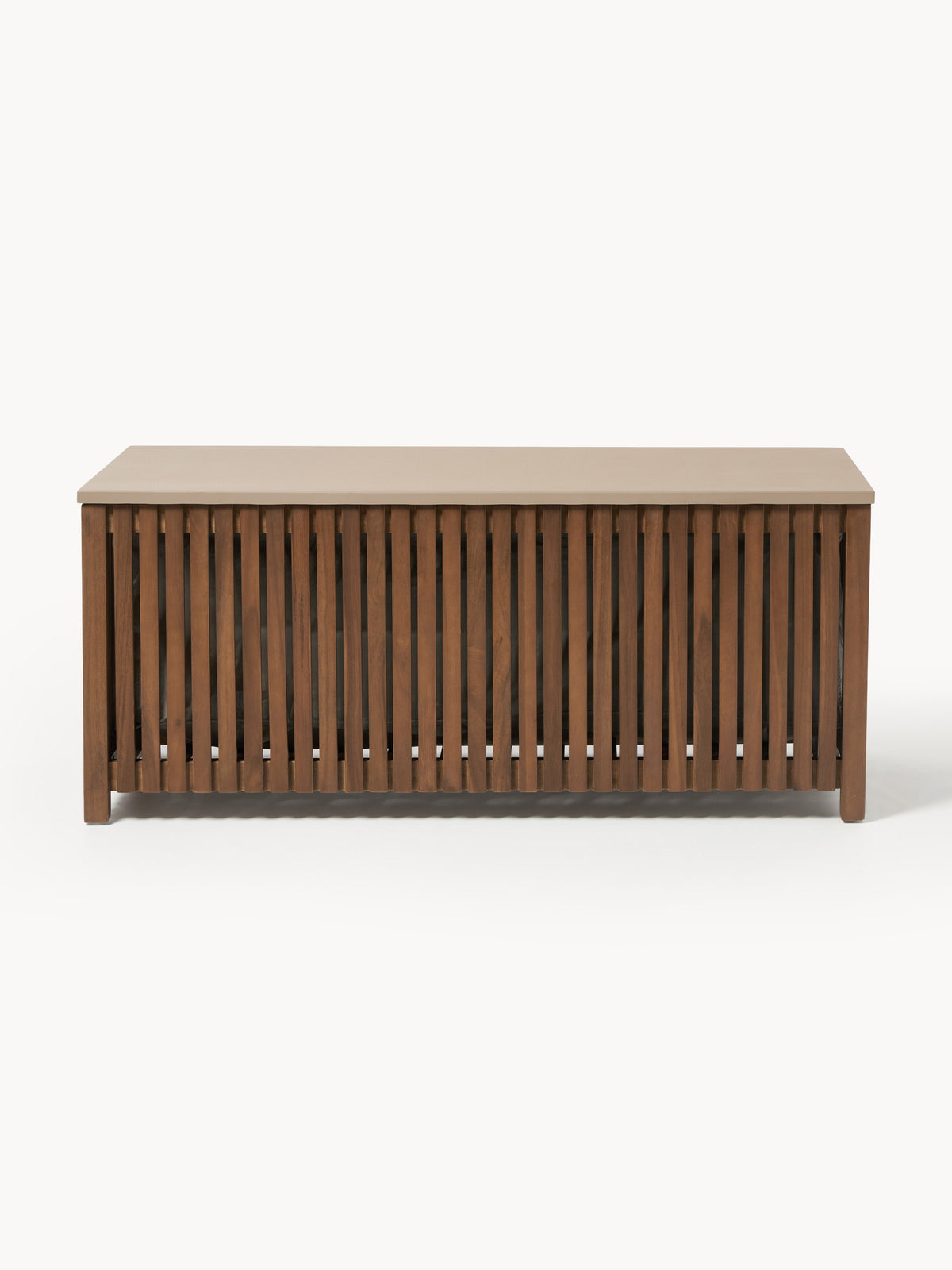 Arkriva Acacia Wood Garden Storage Box with Insert, W 129 cm