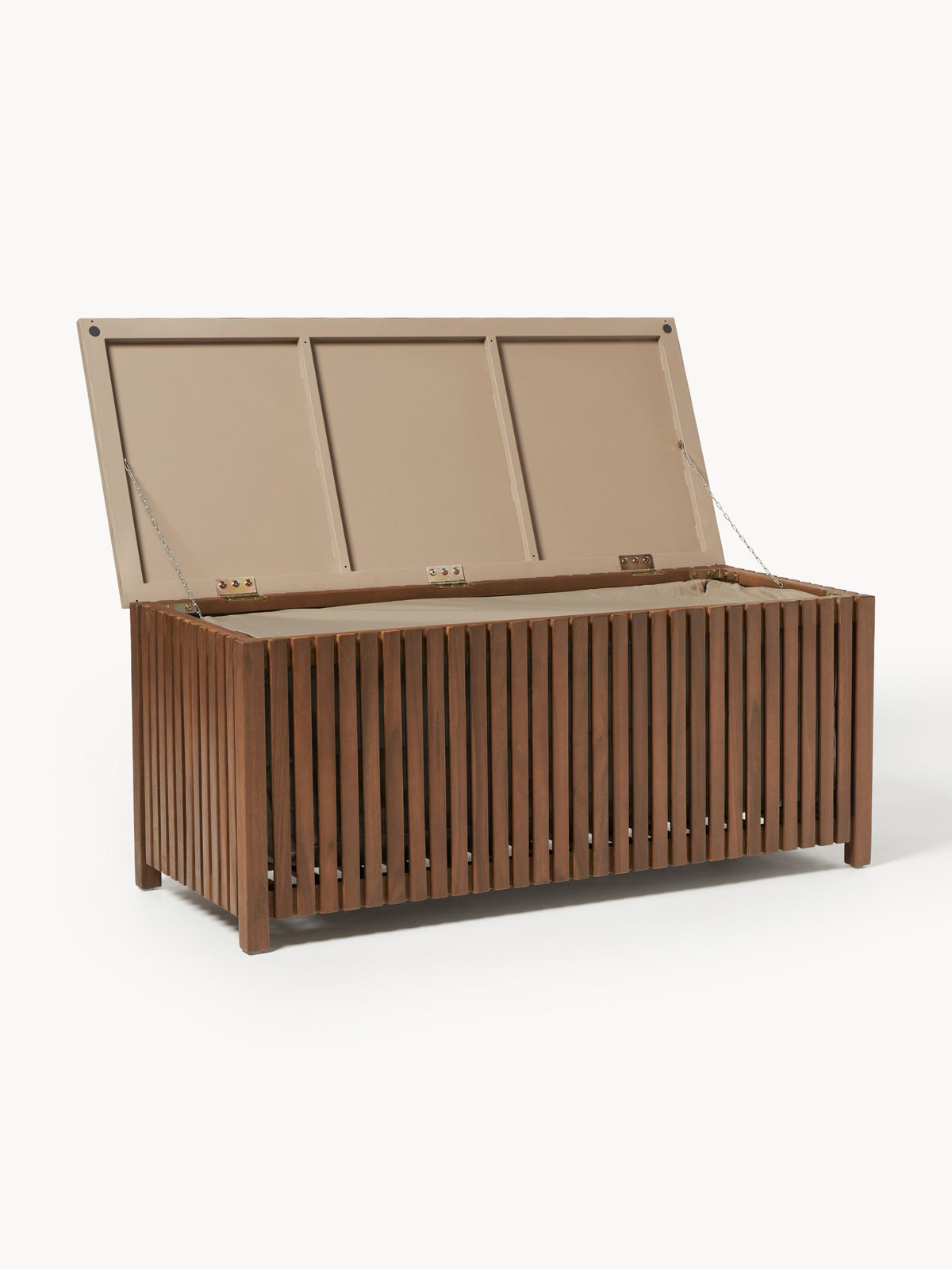 Arkriva Acacia Wood Garden Storage Box with Insert, W 129 cm