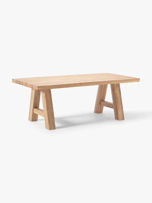 Ashrado Oak Dining Table, in Various Sizes
